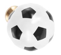 FUTUREORYY Modern Sports Ball Shape Dresser Knob Ceramic Cupboard Pull Durable Decorative Cabinet Handle for Room Furniture Drawer Wardrobe Replacement