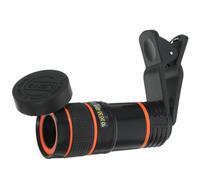 FUTUREORYY Monocular Telescope Lens with Clip for Smartphones Long- Phone Camera Lens Lightweight Material Image Quality for Outdoor Exploration and Photography