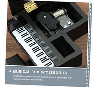 FUTUREORYY Musical Box Movement DIY Windup Clockwork Mechanism Replacement Part Plastic Music Movement with Soothing Tune for Crafting and Repairing Adults