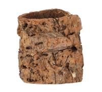 FUTUREORYY Natural Cork Bark Reptile Hideout Log with Easy Installation and Breathability for Small Reptiles in Terrariums and Aquariums, Realistic Design Providing Authentic Forest-like Feel