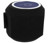 FUTUREORYY Noise-reducing Sponge Microphone Cover for Live Streaming and Office Use Close-fitting Sound Isolation Windshield Compatible with Mics Practical Protective Pop Filter for Vocal