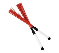 FUTUREORYY Nylon Drum Brush with Abs Handle Comfortable Grip Percussion Accessory for Jazz and Acoustic Drummers Lightweight Portable for Beginner Musicians
