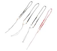 FUTUREORYY Ocarina Craft Lanyard Cloth and Stone Material Fade-resistant Assorted Color 4pcs Easy Portability Unique Work of Art with Decorative Appeal Vibrant Appearance Suitable
