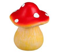 FUTUREORYY Outdoor Mushroom Key Hider Box Weather Resistant Resin Secret Storage Safe for Keys and Small Items Decorative Garden Figurine with Hidden Compartment for Office and Home