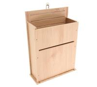 FUTUREORYY Outdoor Wooden Bat Shelter Three Bat House for Easy to Install Weatherproof Design Your Garden