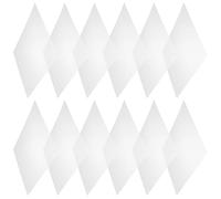 FUTUREORYY Pet Cage Urine Splash Guard Panels, 12pcs Plastic Cage Liners 21X26Cm with 100 Cable Zip Ties, Removable Protector for Bunny, Bird, Rabbit, and Small Animal Habitats