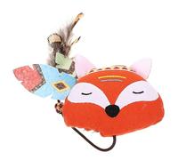 FUTUREORYY Pet Cat Chewing Toy Interactive Plush Cartoon Teething Chew Toy for Kittens Encourages Playful Behavior Stimulates Instincts for Indoor Cats
