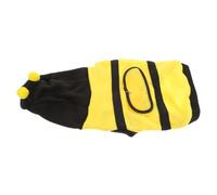 FUTUREORYY Pet Dress Up Costume Bee Pattern Four Leg One Piece Dog Clothes Yellow and Black S for Dogs Comfortable Outfit for Outdoor Walking and Photo Taking