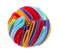 FUTUREORYY Pet Sniffing Ball for Dogs Interactive Foraging Exercise Sense of Smell Hidden Food Puzzle Plaything for Indoor Outdoor Use