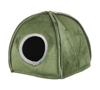 FUTUREORYY Pet Warm Bed Cozy Nest for Small Animals Hamster Hideout Winter Bed Guinea Pig House Plush Bedding Mat