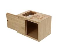 FUTUREORYY Pet Wooden Cremation Urn for Dogs Sturdy Memorial Storage Box with Engraved Message Durable Casket for Pet Ashes Elegant Commemorative Keepsake Lightweight and Portable