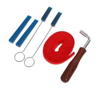 FUTUREORYY Piano Tuning Tool Set with Rubber Blocks and Felt Strips for Safe and Lightweight Repair