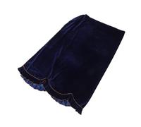 FUTUREORYY Pleuche Upright Piano Dust Cover Full Protective Slipcover with Decorative Macrame Fringe Washable Reusable Soft Velvet Cover for Vertical Pianos Stylish Dustproof Accent for Home