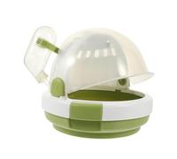 FUTUREORYY Portable Small Animal Hamster Carrier Cage for Travel Abs Material Pet Travel Box for Hamsters Gerbils Guinea Pigs Chinchillas Squirrels and Hedgehogs Reusable Outdoor Pet Carrier