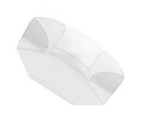 FUTUREORYY Portable Small Pet Playpen Fence for Hamsters Squirrels and Reptiles Indoor Outdoor Exercise Enclosure Sturdy Transparent Plastic Playground for Small Animals