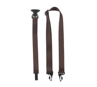 FUTUREORYY Portable Ukulele Strap Premium Polyester Neck Lanyard for Ukulele Bass Accessories Brown