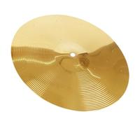 FUTUREORYY Practice Jazz Drum Cymbal Metal Crash Cymbals for Drum Accessories for Beginner Musicians and Home Practice Sessions