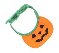 FUTUREORYY Pumpkin Dog Bandana and Pet Bandana Tie Comfortable for Dogs and Cats up to 15lbs Festive Orange Halloween Pet Accessory