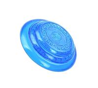 FUTUREORYY Puppy Bite Disc Toy Large Size Blue Dog Chewing Toy Sturdy Throw Plate for Outdoor Training Suitable for Medium and Large Dogs