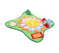 FUTUREORYY Puppy Snuffle Sniffing Mat Interactive Foraging Pad for Dogs Slow Feed Training Play Mat Durable Cartoon Design for Sniffing Feeding and Engaging Pet Activities