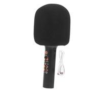 FUTUREORYY Q11 Black Wireless Handheld Built-in Bass Speaker Portable Singing Mic for Boys and Girls and Party Use