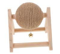 FUTUREORYY Rabbit Scratching Ball Durable Chewing for Rabbits Bunnies and Small Pets Portable and Lightweight Design for Indoor Use Prevents Furniture Damage for Cats and Kittens