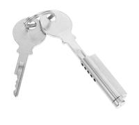 FUTUREORYY Refrigerator Lock with 2 Keys, Heavy Duty Zinc Alloy, Quick Installation Fridge Door Lock for Glass Doors, Retail Stores and Supermarkets, Universal Fit Anti-Theft Security