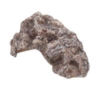 FUTUREORYY Resin Reptile Shelter Cave for Aquarium Tank Accessories Hideout for Geckos Turtles Lizards Snakes Naturalistic Design Providing Cozy Private Retreat and Decorative Habitat