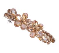 FUTUREORYY Rhinestone Hair Clip and Easy to Carry, Sparkling Bling Design Zinc Alloy Material Stays in Place without Slipping Hair Accessories for Women for Wedding and Dating