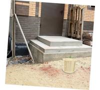 FUTUREORYY Roman Column Mold for Concrete Pillars Plastic European Style Cement Casting Mold with Vertical Stripes Easy to Use Decorative Form for Villas Gardens and Fence Pillars