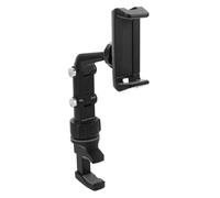FUTUREORYY Rotating Guitar Phone Holder Mount Lightweight Adjustable Clamp for Music Video Recording Portable Black Guitar Accessories for Practice and Live Performance