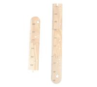 FUTUREORYY Ruler with Markings Precise and Measurement Kids for Star Wooden Height Shapes, Hanging Growth Chart Decoration Wall Children’s Nursery Room and Kids Rooms