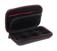 FUTUREORYY Shockproof Wireless Mic Carrying Case with Inner Mesh Pocket Zipper Closure Compact Protective Bag Compatible with Rode Wireless Microphone for Travel and Digital Accessory Storage