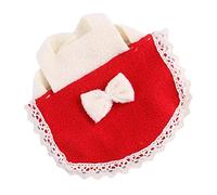 FUTUREORYY Small Pet Hamster Vest Outfit with Bow Embellishment Breathable Comfortable Fit for Pets and Squirrels Adorable Apparel for Daily Wear