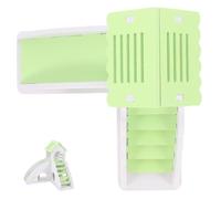 FUTUREORYY Small Pet Hideout Ladder for Hamsters and Guinea Pigs DIY Climbing House with Breathable Natural Material Comfortable Resting Nest for Year Play and Sleep Green White Design
