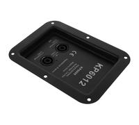 FUTUREORYY Speaker Terminal Junction Box for Speaker with Iron Material and Square Shape for Stage Equipment and Occasions