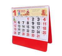 FUTUREORYY Tearable Chinese Wall Calendar Year Snake Lunar Year Planner Monthly Yearly Organizer for Home Office with Paper and Easy Hanging Loop