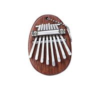 FUTUREORYY Tone Wooden Kalimba Thumb Piano Miniature Portable Finger Musical Instrument for Beginners Durable Natural with Clear Resonance Smooth Polished Body for Easy Playing