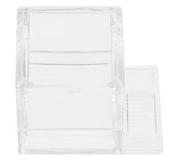 FUTUREORYY Transparent Ants Feeder Bowl Plastic Water Dispenser for Ant Farms Install Liquid Drinking Tool for Science Observation and Primitive Animal Feeding