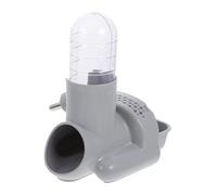 FUTUREORYY Transparent Hamster Water Feeder with Stand Non-slip Base Multi-use Pet Water Bottle for Guinea Pigs Rabbits Animals Safe Plastic Material