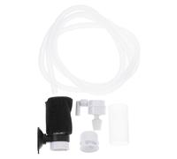 FUTUREORYY Ultra-quiet Mini Aquarium Filter for Small Fish Tank, Mute Submersible Pneumatic Filter with Plastic Material, for Fish Tanks with Inconvenient Pump Installation
