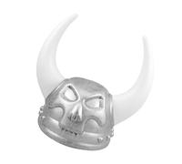 FUTUREORYY Viking Helmet with Horns Lightweight Adult Medieval Pirate Hat Versatile Halloween Costume Headwear for Men Women Party Carnival