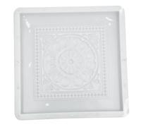 FUTUREORYY Vintage Pattern Cement Tile Mold Chinese Style Courtyard Stencil for DIY Paving Easy to Use Floor Mould for Creating Antique Designs Your Garden Patio