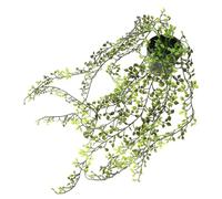 FUTUREORYY Wall-mounted Rattan Pendant with Emulated Sharp Leaf Vine Indoor Artificial Plant Decor for Party and Home Premium Plastic Material with Lifelike Details Multifunctional Wall