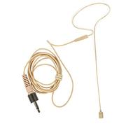 FUTUREORYY Wireless Over-ear Headset Microphone 3.5mm Screw Lock, Portable Vocal Microphone for Live Performance, Teaching and Lectures, Headworn Mic for On-stage Use