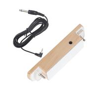 FUTUREORYY Wood Acoustic Guitar Soundhole Pickup for Ukulele and Classical Guitars No Drilling Needed Easy Installation Natural Wood Finish