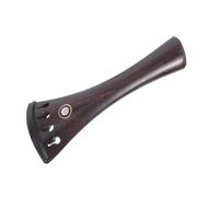 FUTUREORYY Wood Violin Tailpiece Replacement with Precise Tuner Enhances Resonance and Tonal Richness Compatible with Various Violin Models for Students and Professionals