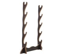 FUTUREORYY Wooden Drumstick Display Holder Large Size 5-layer Drum Stick Stand Music Instrument Storage Rack for Studio and Drummers