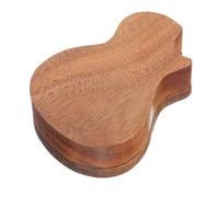 FUTUREORYY Wooden Guitar Pick Holder Box Stylish Plectrum Storage Case for Acoustic Bass and Ukulele Picks for Musicians Durable and Convenient Organizer for Daily Use