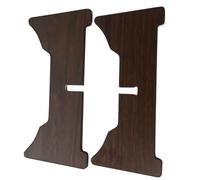 FUTUREORYY Wooden Hand Pan Drum Holder Stand Rosewood Grain Tongue Drum Bracket for Handpan Stable Silicone Pads